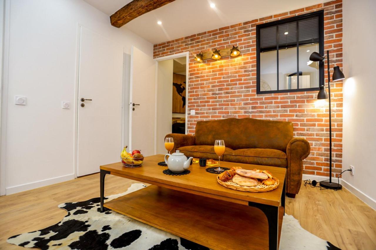 Superbe Appartement Hyper Centre 2 Chambres Wifi Grasse Exteriör bild