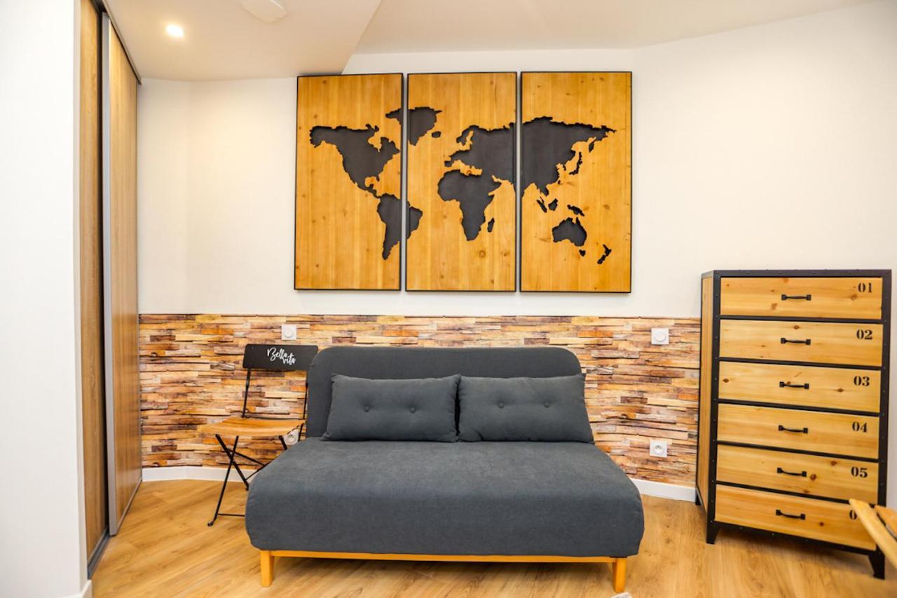 Superbe Appartement Hyper Centre 2 Chambres Wifi Grasse Exteriör bild